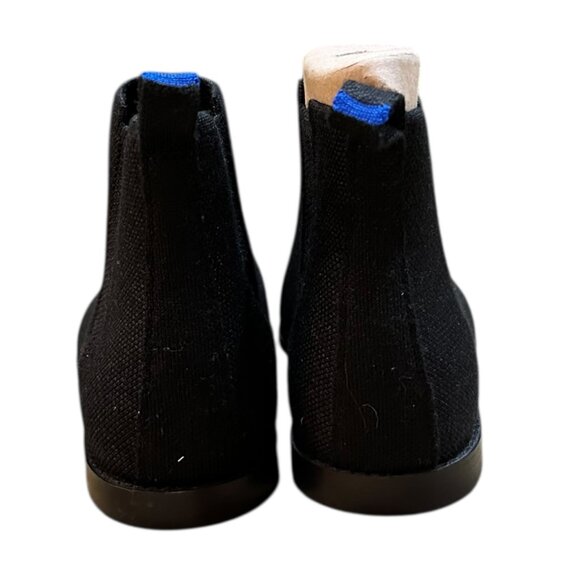 NEW Rothy’s The Merino Chelsea Ankle Square Toe Slip-On Ankle Booties Flat - Picture 9 of 11